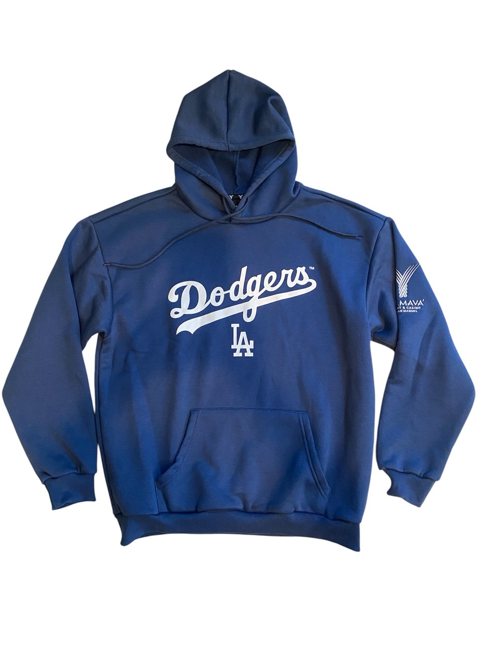 Los Angeles Dodgers Team Logo / Yaamava' Hoodie Sweatshirt Unisex L
